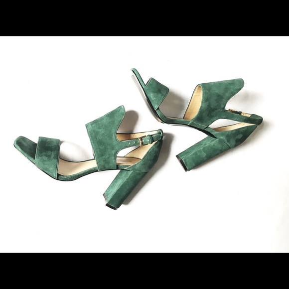 Banana Republic Shoes - Banana Republic Suede Block Shoes